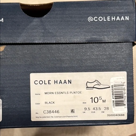 Cole Haan Men's Modern Essentials Plain Toe Oxford new in box! - Picture 2 of 9